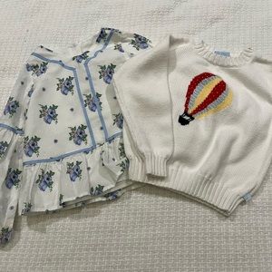 Bella Bliss and Janie & Jack shirts